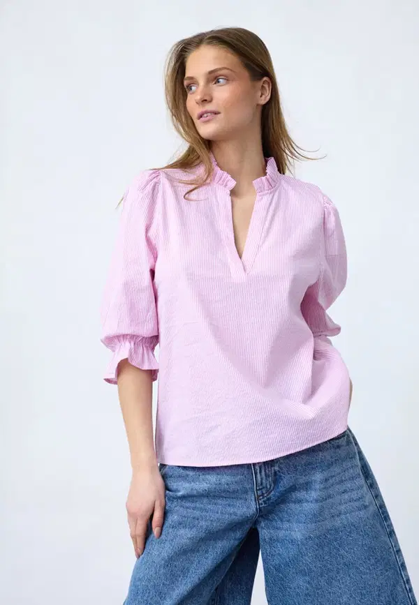 Sisters Point Blouse Vysla-ss Roze 1