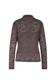 Studio Anneloes T-Shirt Reagan lace top Bruin 2
