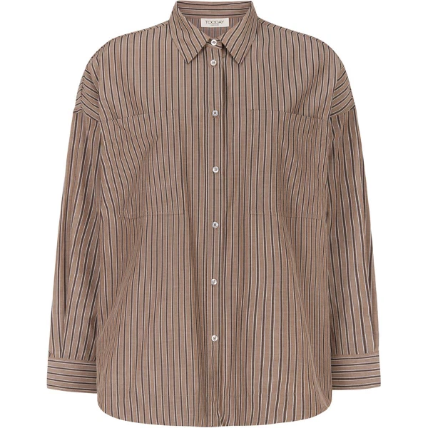 Tooday Blouse Delia Bruin 1