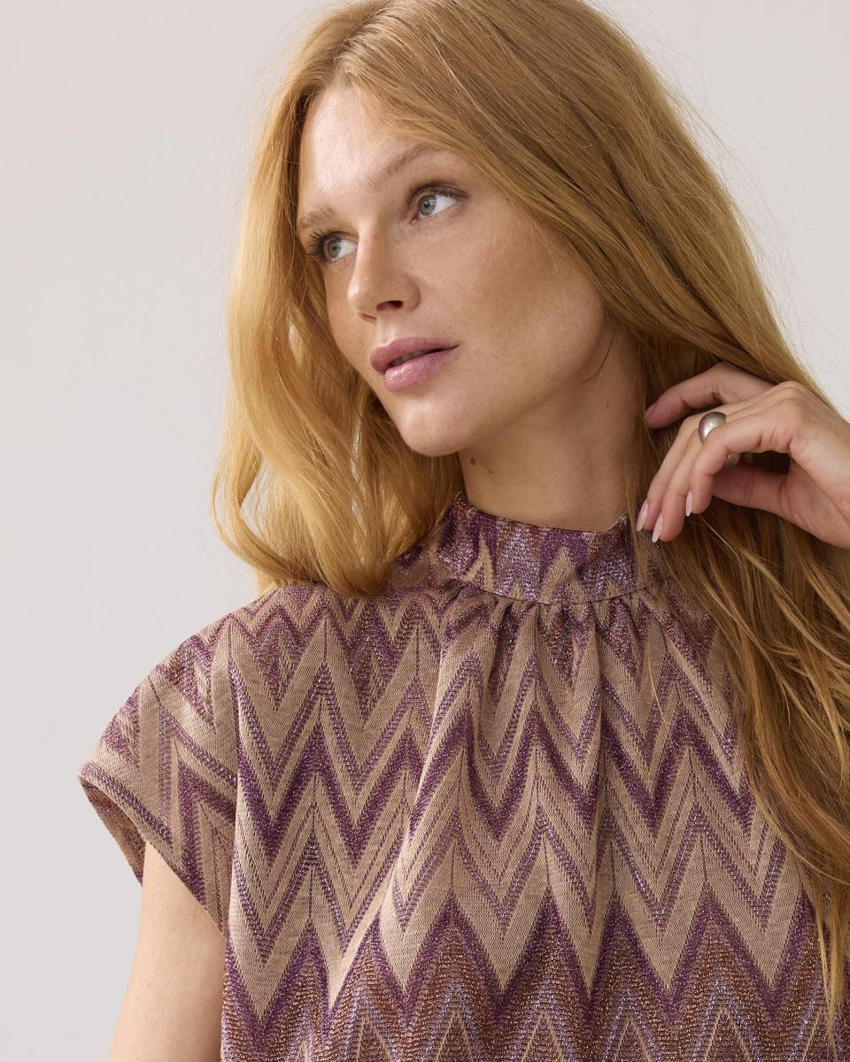 Summum Blouse 3s5177-30718 Paars 4