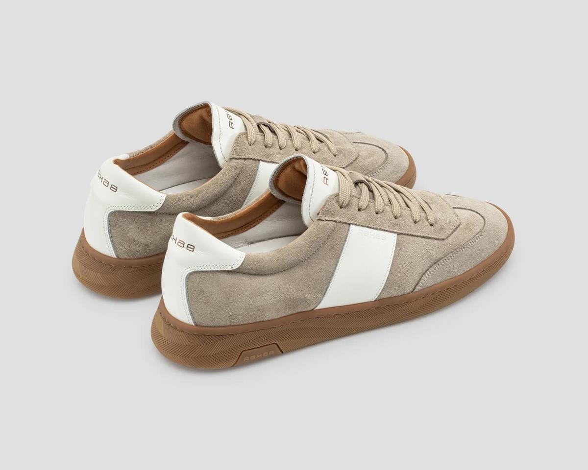 REHAB Sneakers Zack Sue Lthr Groen 2