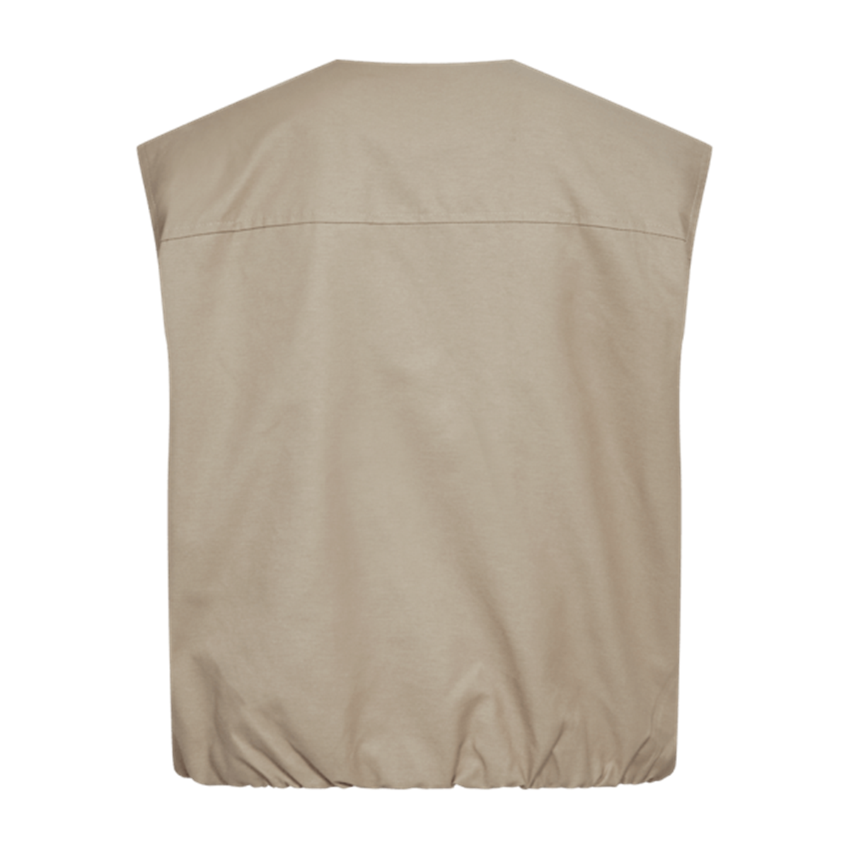 Freequent Gilet Cana Taupe 3