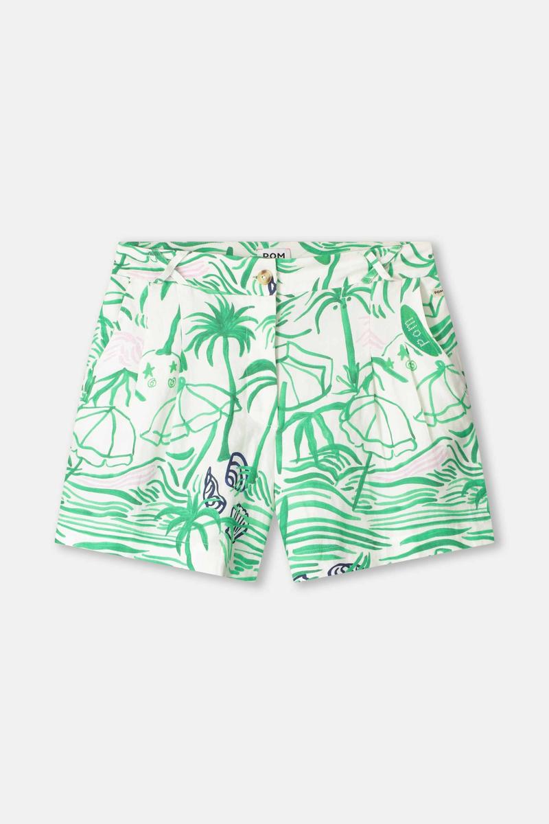 POM Amsterdam Short SP9569 Groen 2