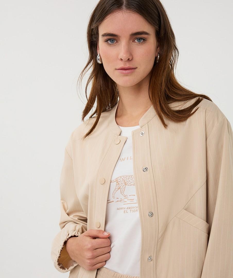 EsQualo Blazer SP26.10007 Beige 5