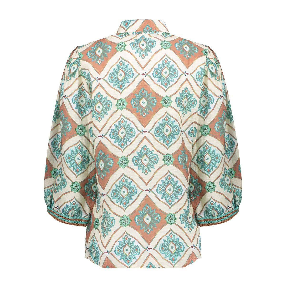 Geisha Blouse 63453-20 Blauw 5