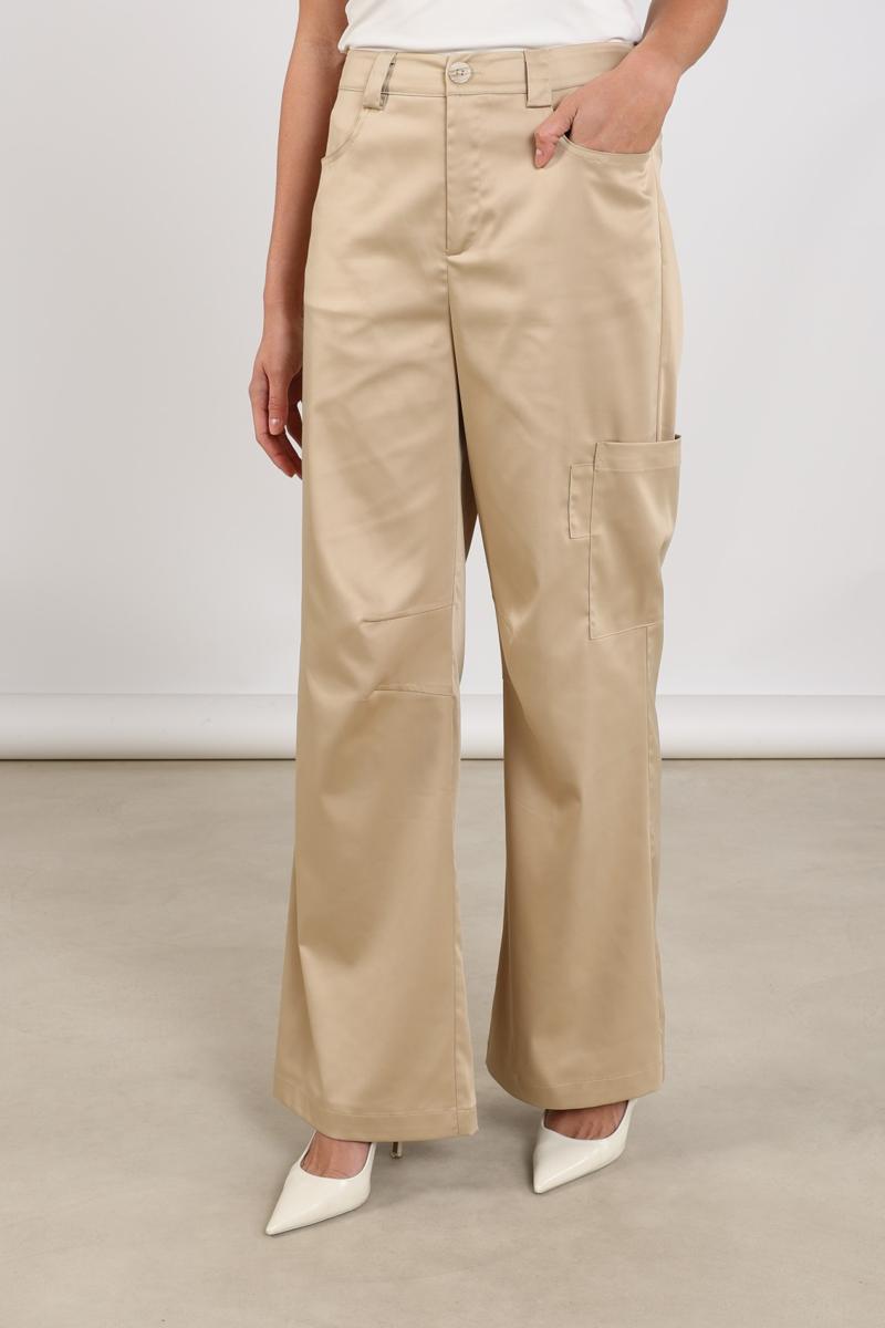 NUKUS Pantalon Lies Bruin 1