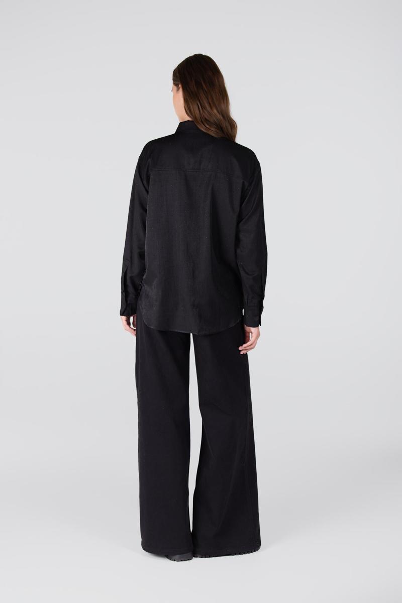 Jansen Amsterdam Blouse Ess Zwart 2