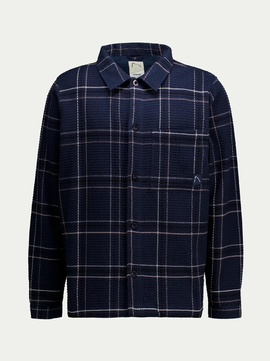 CHASIN Overhemd Jaxon Blauw 3