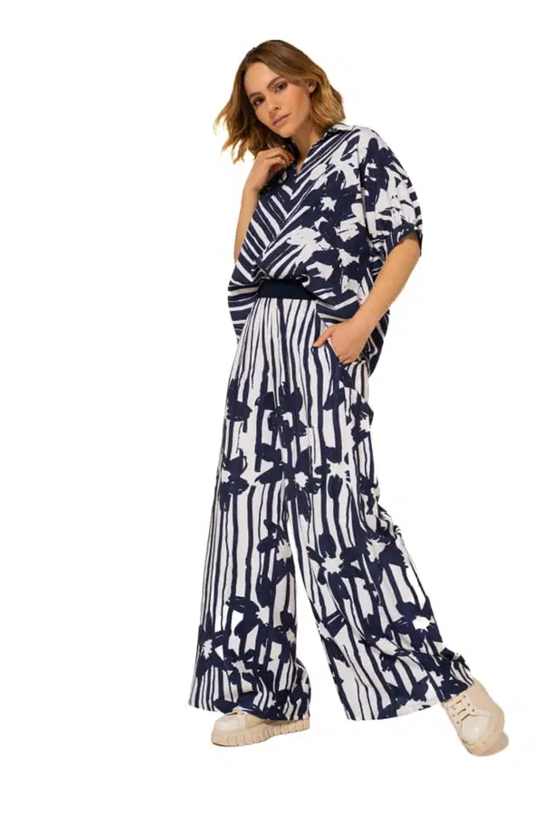 Caroline Biss Pantalon 1574 Blauw 1