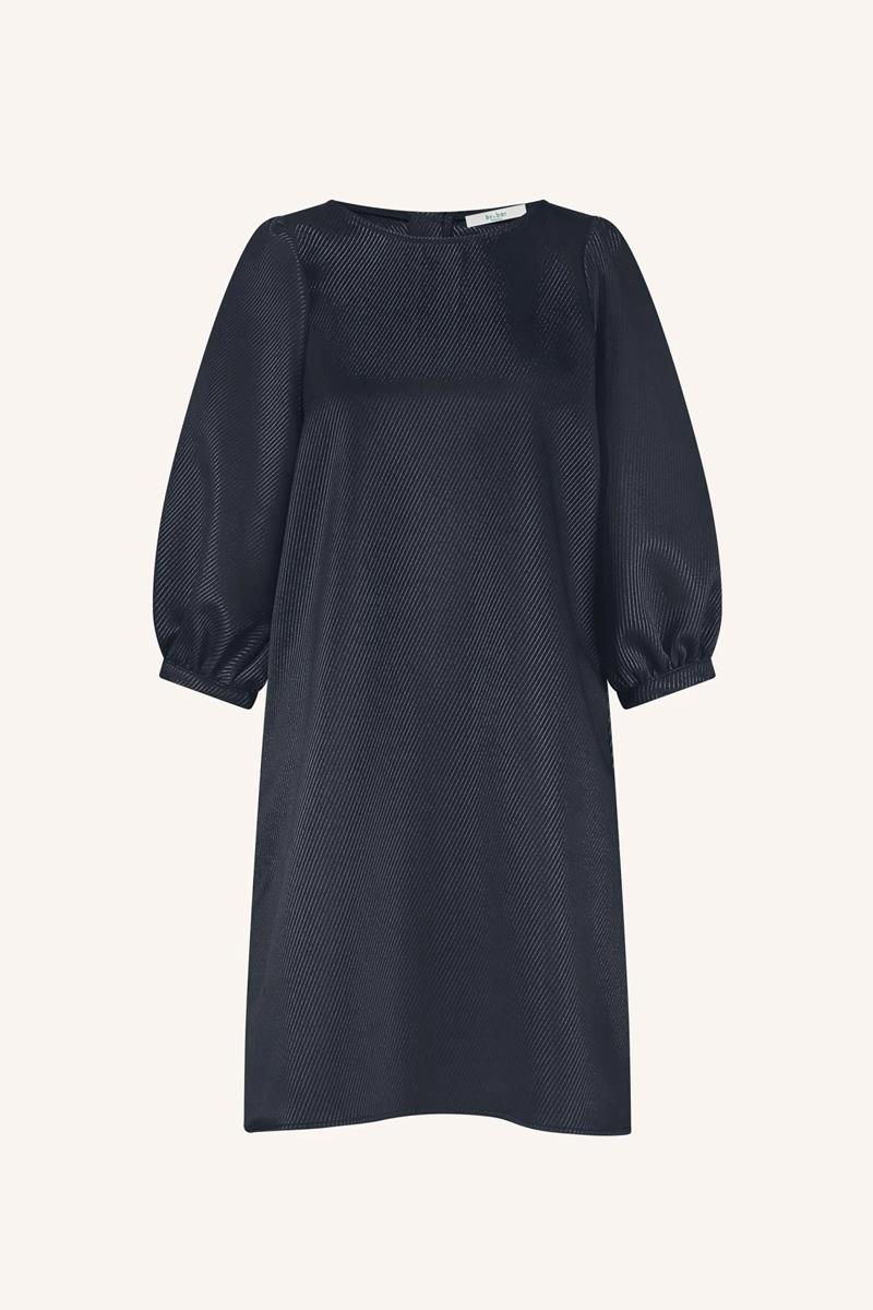 By-Bar Jurk Gigi Gloss Blauw 2