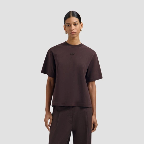OLAF T-Shirt W260102 Bruin 1