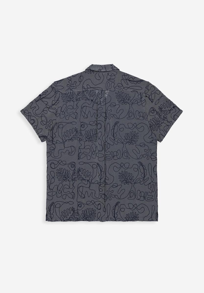 Butcher of Blue Overhemd M2614085 Blauw 2