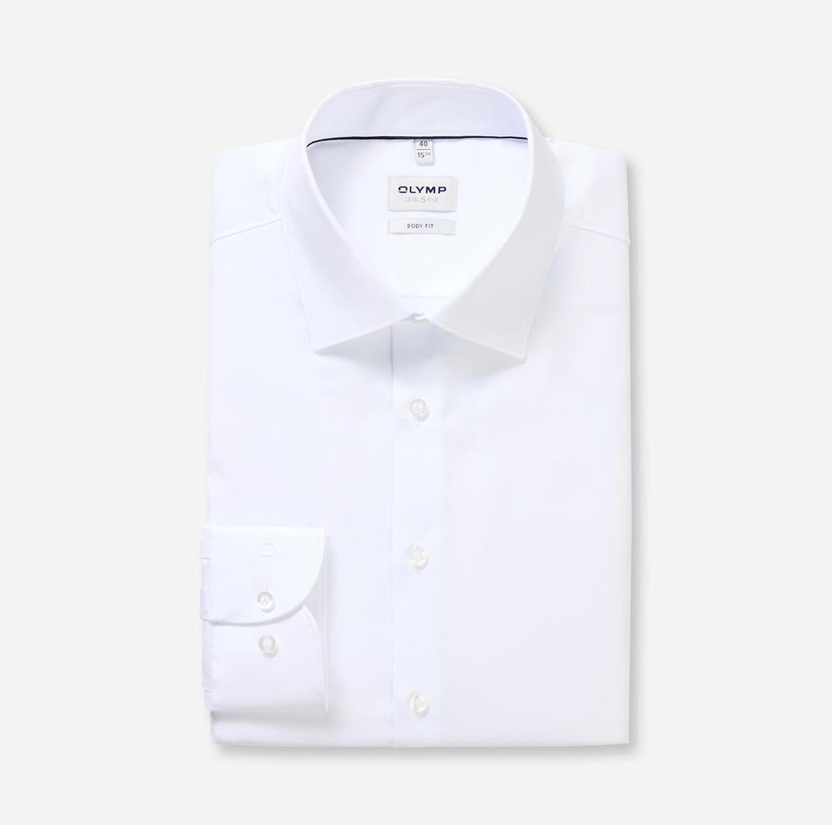 Olymp Overhemd 076369 Wit 1