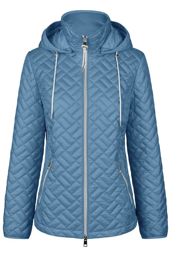 Barbara Lebek Jas 50480062 Blauw 1