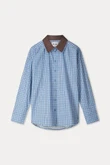 POM Amsterdam Blouse SP9709 Blauw 1