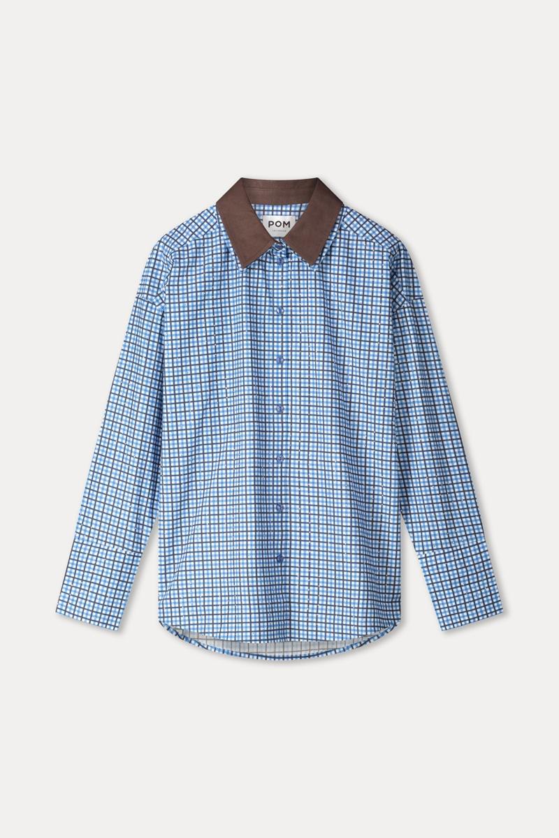 POM Amsterdam Blouse SP9709 Blauw 1