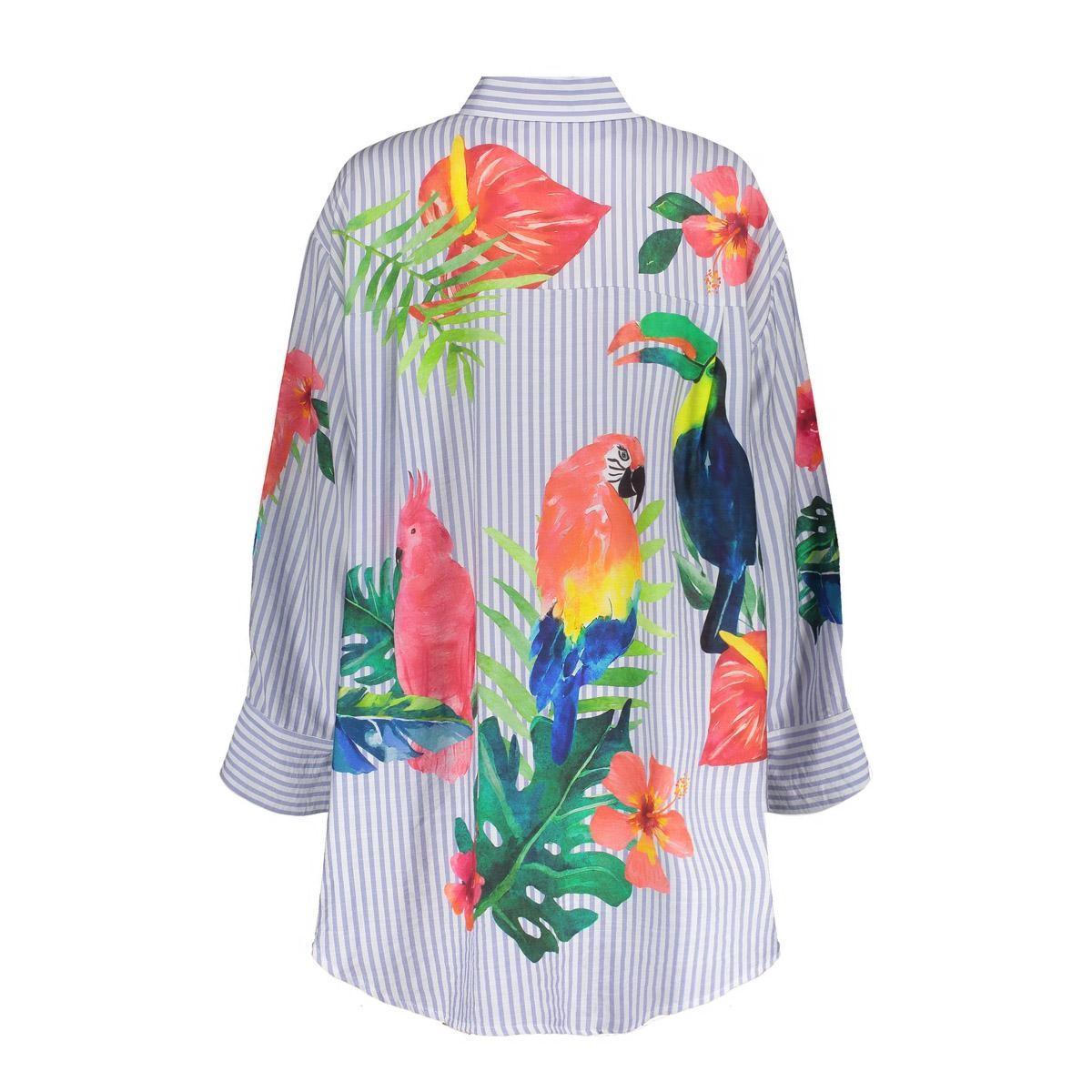 Geisha Blouse 63162-70 Blauw 3
