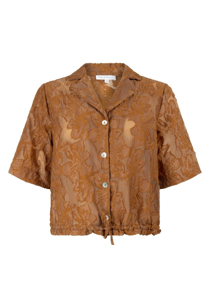 Tramontana Blouse C40-20-301 Bruin 1
