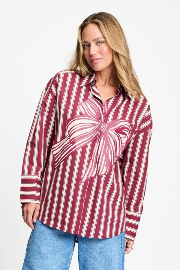 POM Amsterdam Blouse SP9738 Roze 1