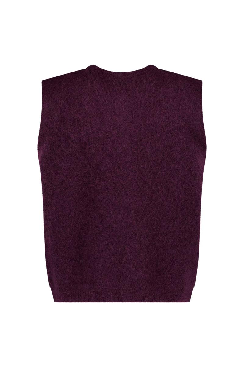 Studio Anneloes Vest Bibi sls cardigan Paars 2