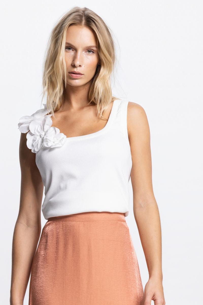 Jansen Amsterdam Top Rhode Wit 1