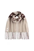 Wood Wood Sjaal Leon Bruin 3