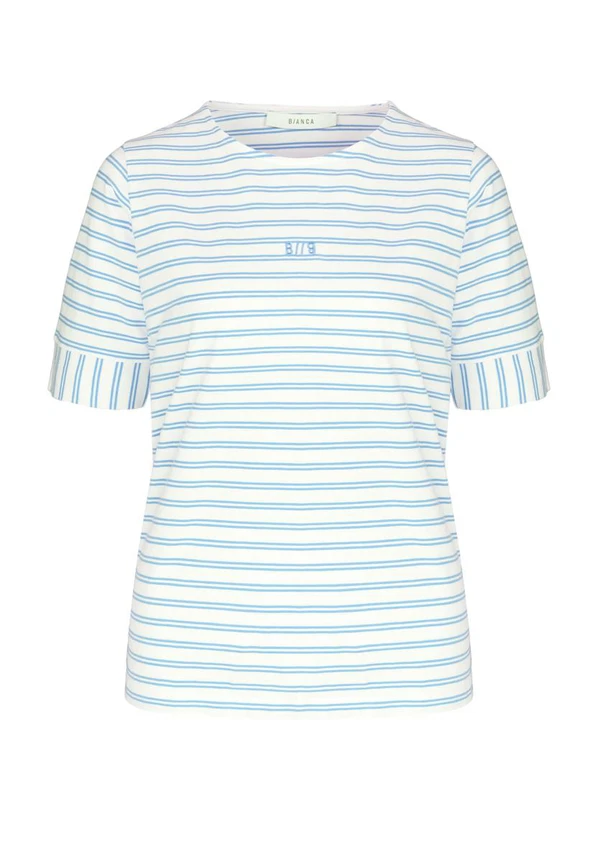 Bianca T-Shirt Dinia Blauw 1