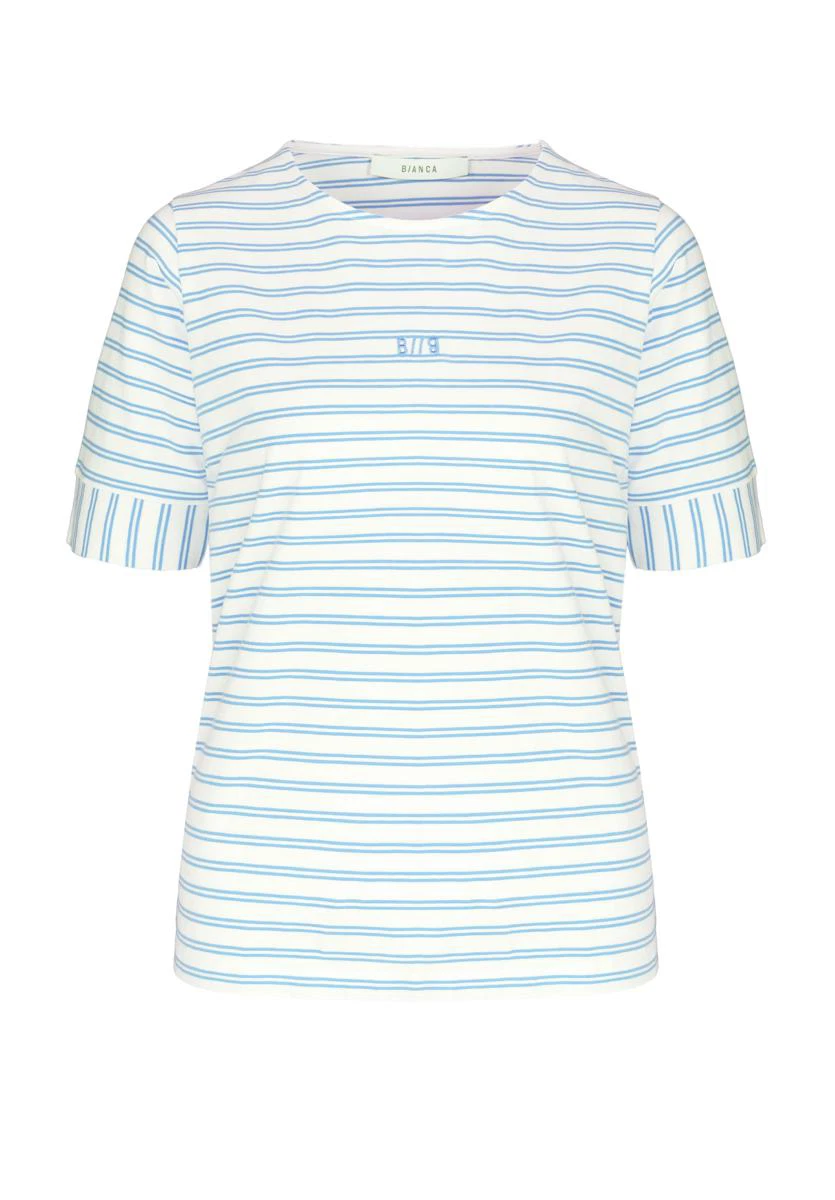 Bianca T-Shirt Dinia Blauw 1