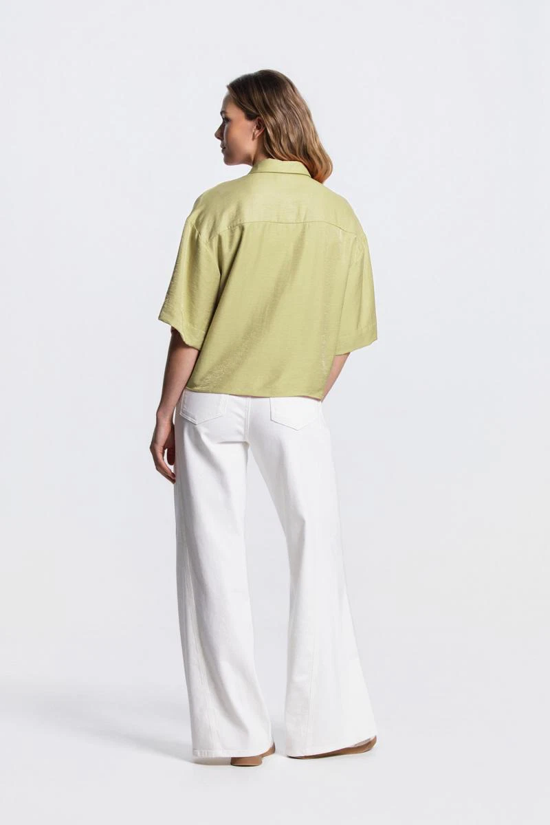 Jansen Amsterdam Blouse Pia Groen 3