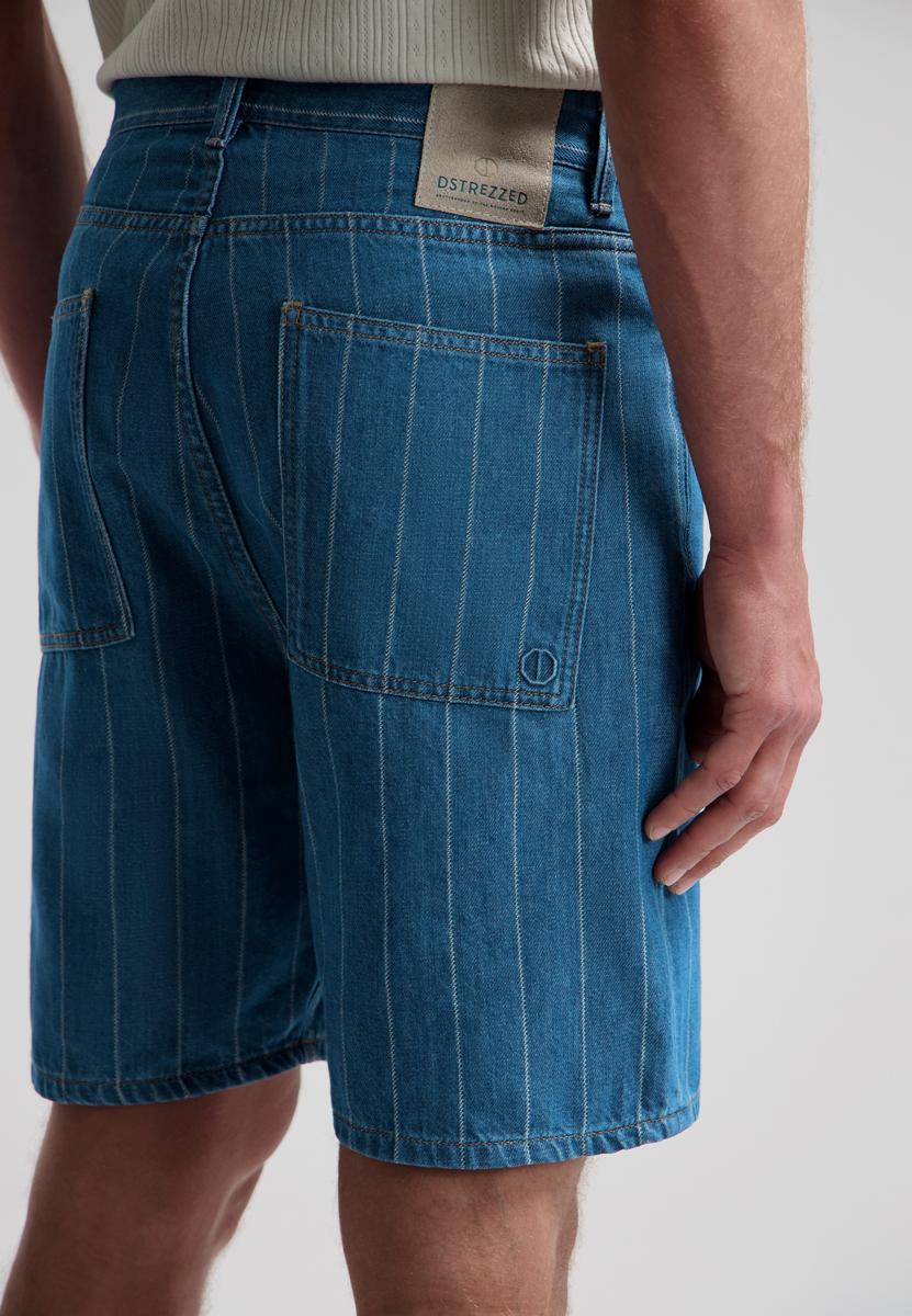 Dstrezzed Korte Broek Brando Blauw 5