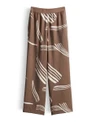 SOMEDAY Pantalon Cevil Leaf Bruin 2