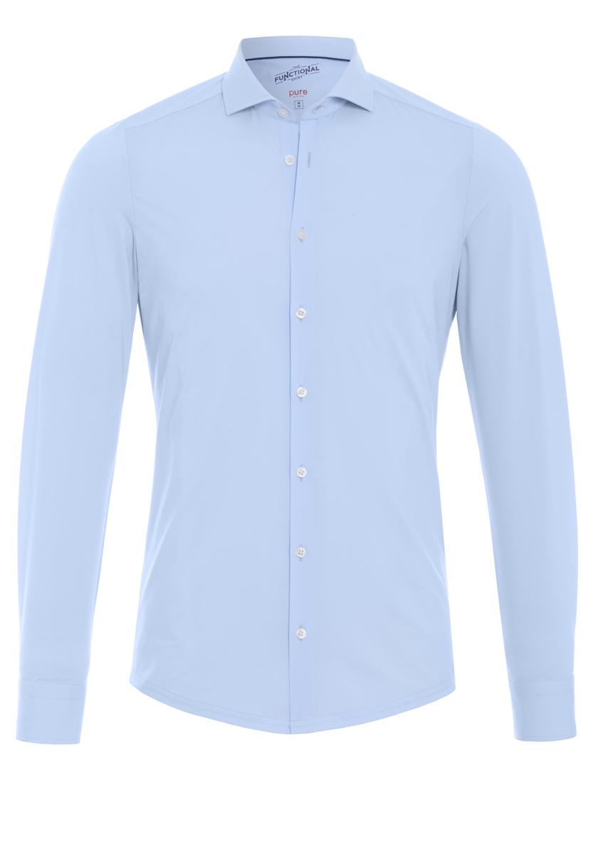 Pure Overhemd 4030-21750 Blauw 3