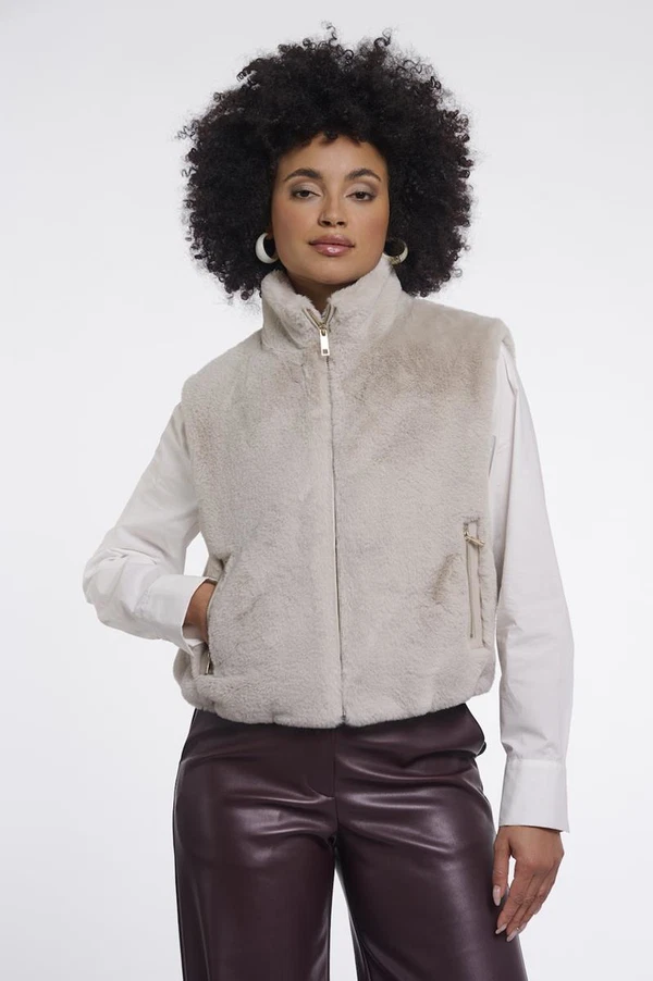 Rino & Pelle Bodywarmer Nikki Beige 1