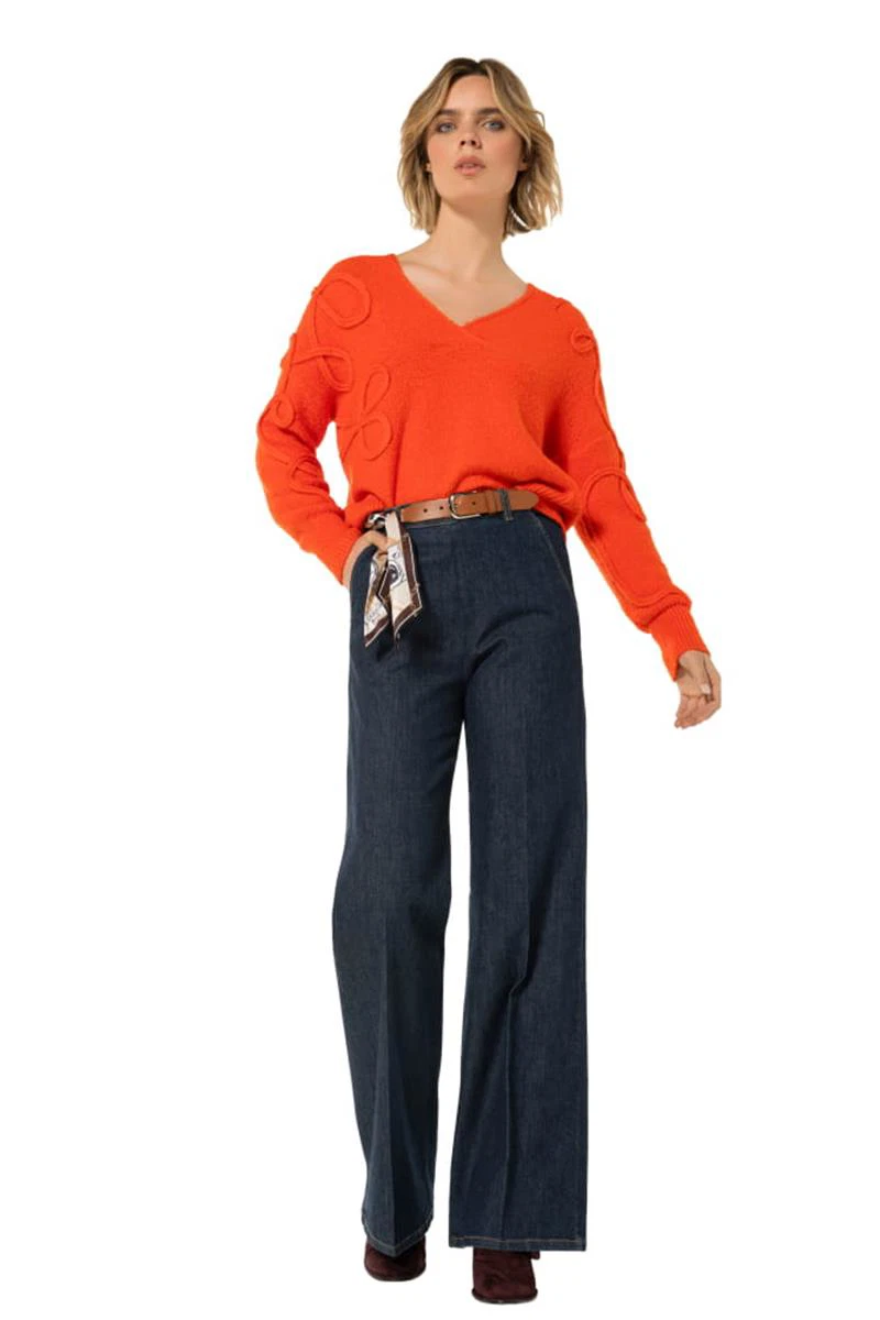 Caroline Biss Jeans 4516 Blauw 1