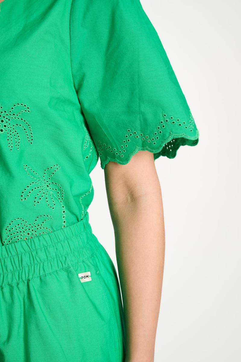POM Amsterdam Blouse SP9544 Groen 4
