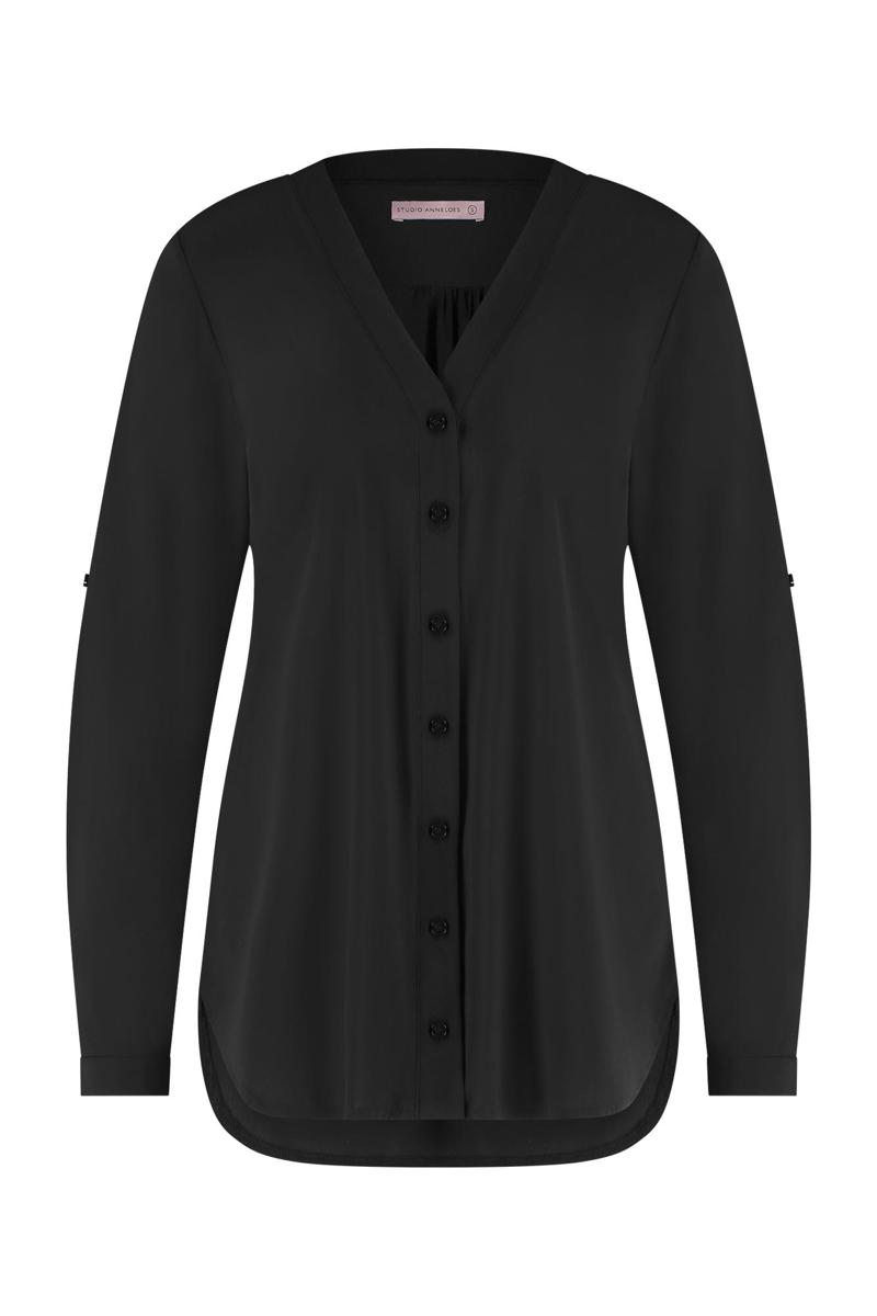 Studio Anneloes Blouse Evi Zwart 2