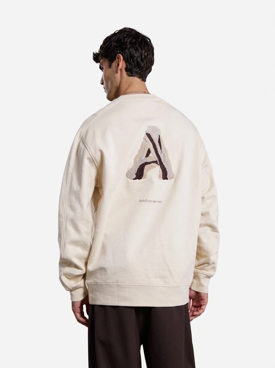 Aeden Sweater Runey Wit 1