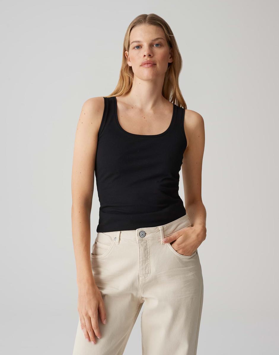 OPUS T-Shirt 236350601 Zwart 2
