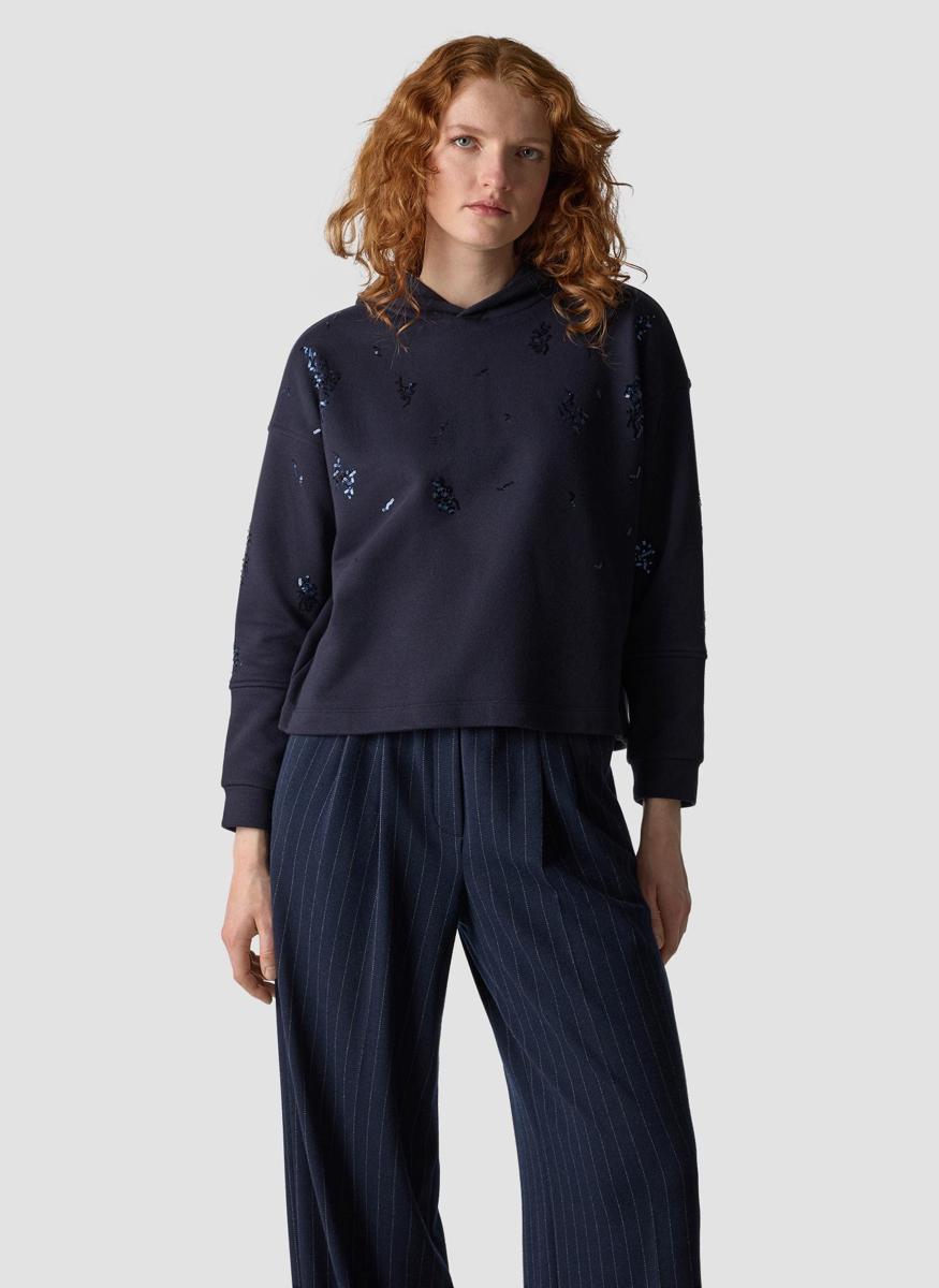 LeComte Longsleeve 55-631310 Blauw 1