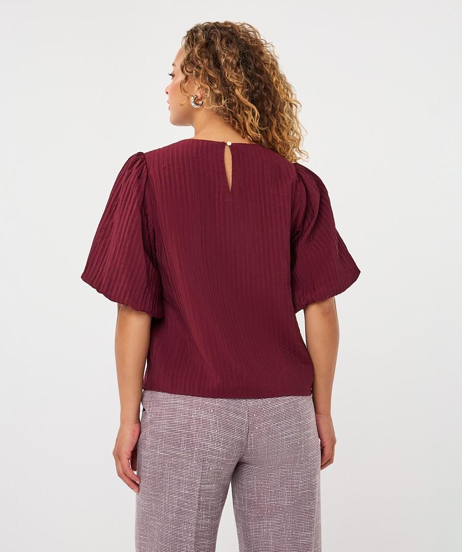 EsQualo Blouse F26.15506 Rood 6