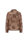 NUKUS Blouse NKF02156 Taupe 1