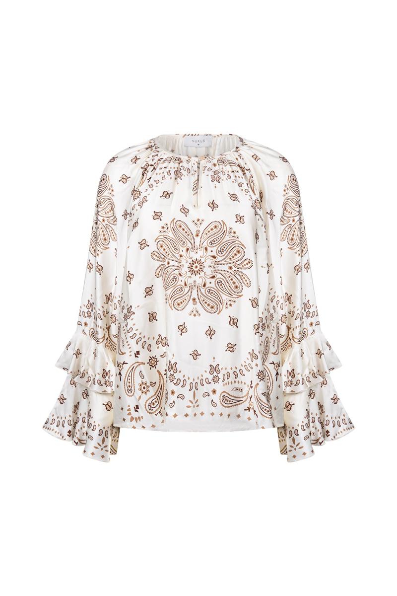 NUKUS Blouse NKF02202 Off-White 1