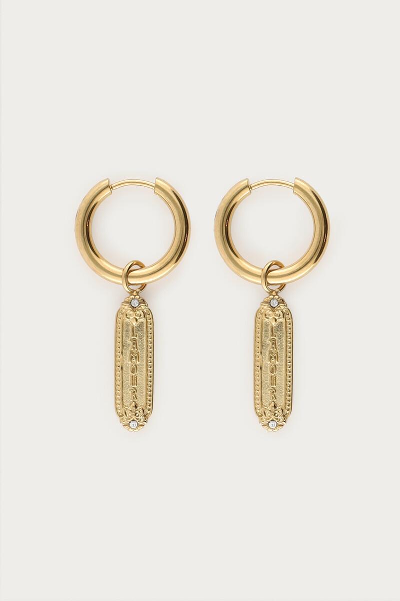 My Jewellery Oorbellen MJ14207 Goud 1