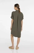 YAYA Jurk 01-601218-604 Groen 3