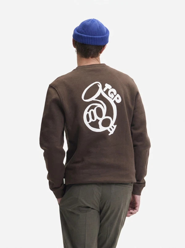 The GoodPeople Sweater Look Bruin 1