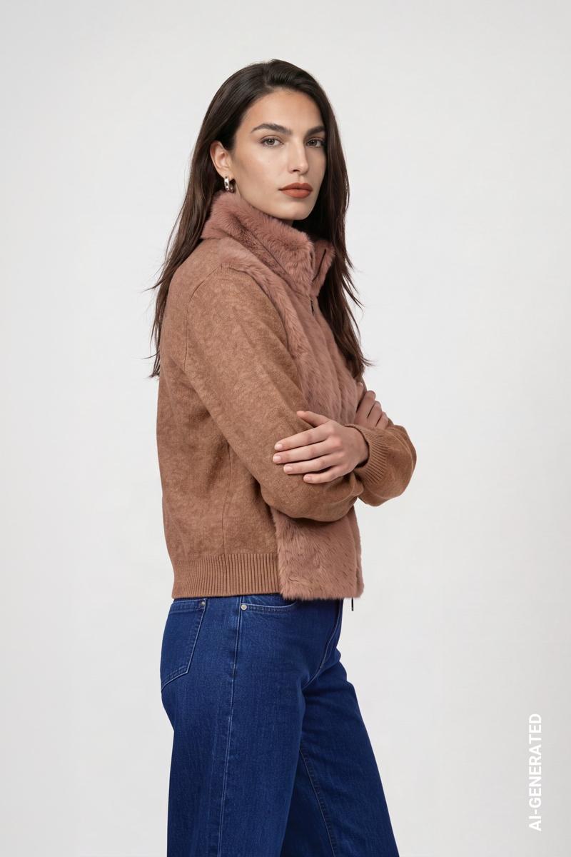 Monari Vest 810180 Bruin 3