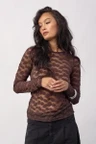 Co'Couture Longsleeve Penola Bruin 1