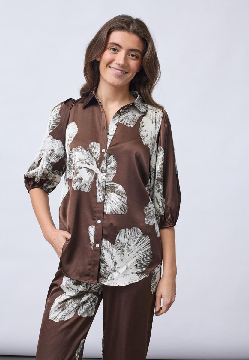 Sisters Point Blouse Ella-Sh77 Bruin 1