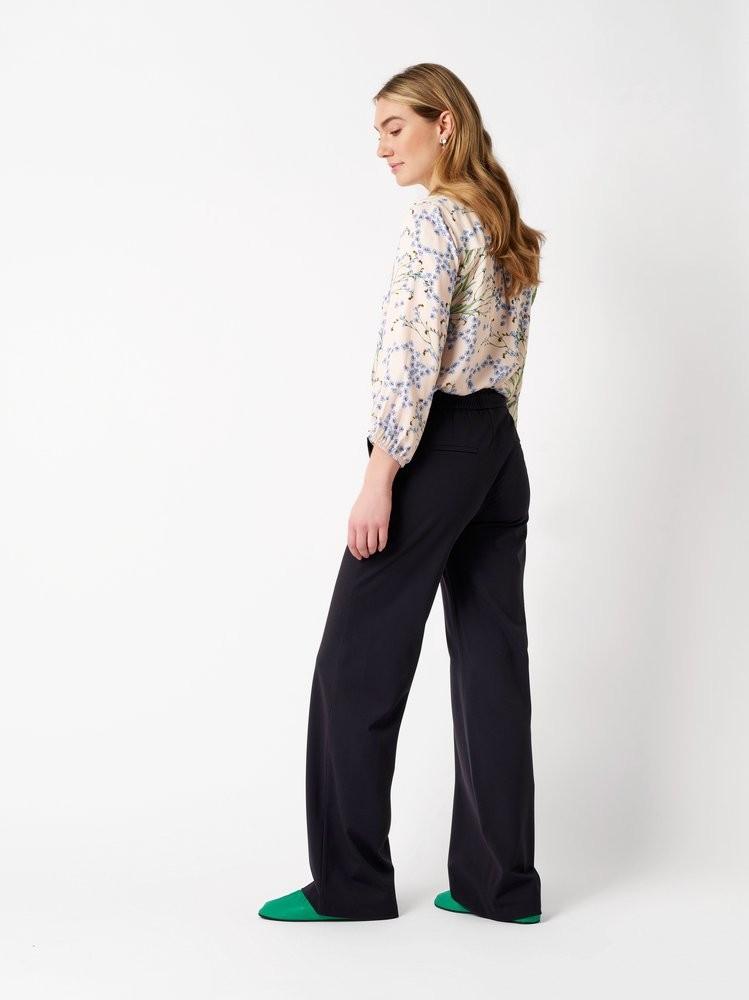 TONI Pantalon Jenny Wide Leg 61-12/1213-65 Blauw 3