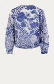 Anna Blouse 26a05-03629B Blauw 4